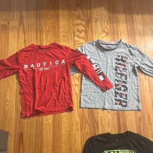 Nautica and Tommy Hilfiger Kids Long Sleeve Shirt